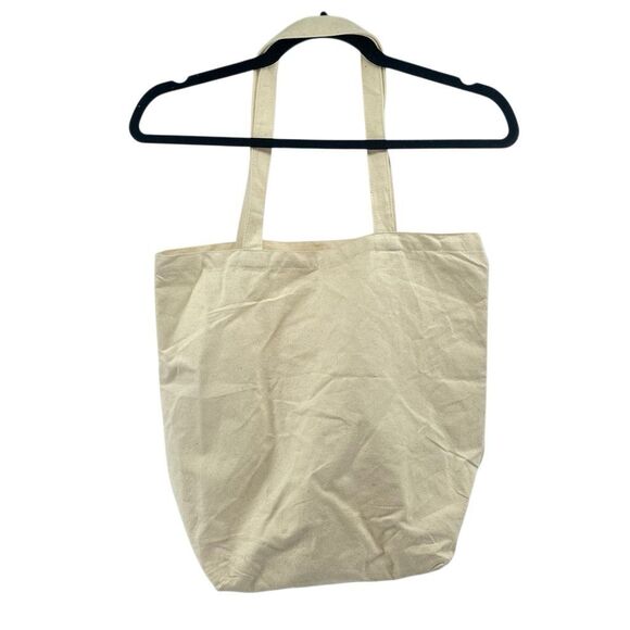 Old Navy Vintage LOVE Double Handle Canvas Tote Bag – Everyday Classic - Picture 3 of 11